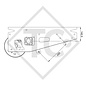 Assale frenato 1500kg / 1800kg tipo di assale SCB 1505, 46.27.379.927 - RIPRODUZIONE, NON PIÙ DISPONIBILE COME ORIGINALE!