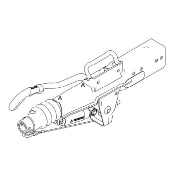 Overrun device square type ZAAQ 1.0-3, 540 to 1000kg, 48.09.980.000