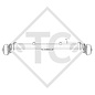 Assale frenato 1300kg COMPACT tipo di assale B 1200-5  - THULE