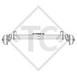 Eje con freno 1500kg EURO COMPACT tipo de eje B 1600-3