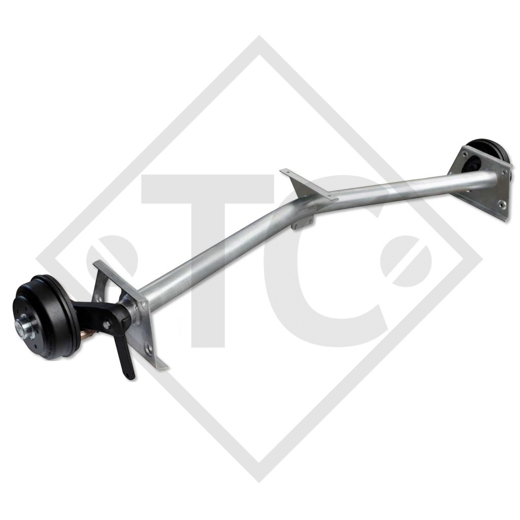 Braked axle 1350kg / 1400kg axle type SCB 1355, 46.25.379.922 - REPRODUCTION, NO LONGER AVAILABLE AS ORIGINAL! - Copy
