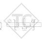Achse gebremst 1350kg / 1400kg Achstyp SCB 1355, 46.25.379.922 - NACHBAU, DA ORIGINAL NICHT MEHR LIEFERBAR!  - Copy