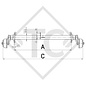Assale frenato 1300kg EURO1 tipo di assale B 1200-5 - LMC