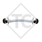 Assale frenato 900kg EURO COMPACT tipo di assale DELTA SI 850-5 Mammut
