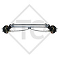 Achse gebremst 1350kg BASIC Achstyp B 1200-6 mit AAA (Automatische Nachstellung der Bremsbeläge) - Copy