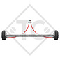 Essieu PLUS droit freiné 1800kg type d'essieu BS 1800 version étanche