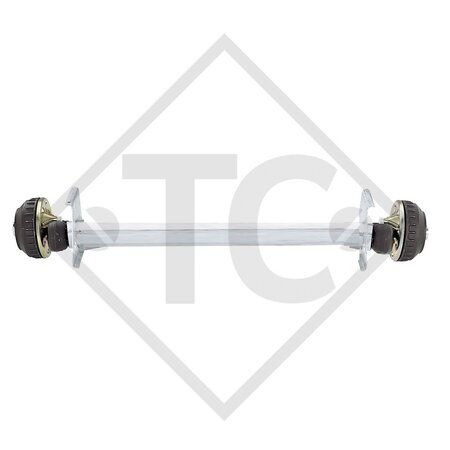 Achse gebremst 1500kg EURO1 Achstyp B 1600-3