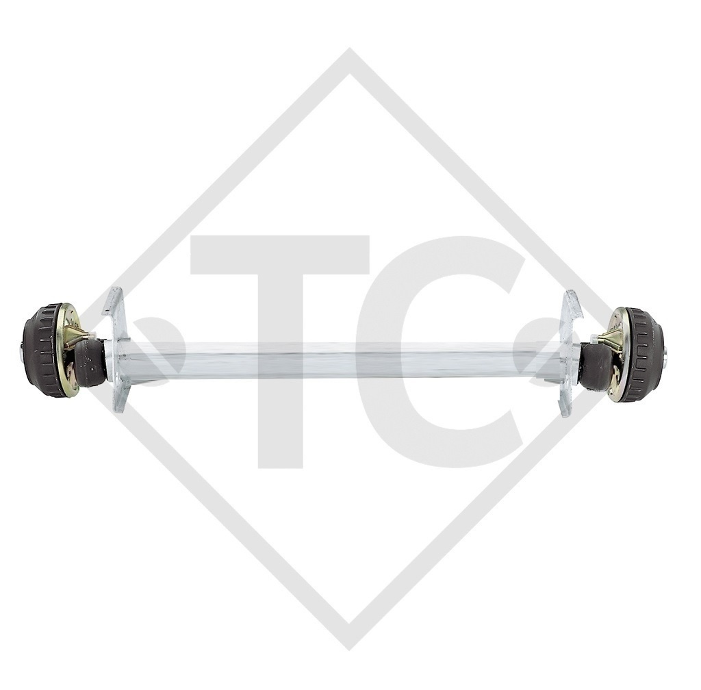 Eje con freno 1500kg EURO Plus tipo de eje B 1600-3