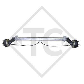 Eje con freno 900kg tipo de eje B 800 - Tabbert Wind LL 470TN