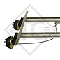Gruppo tandema assale frenato 1300kg tipo di assale 2xB 700-5