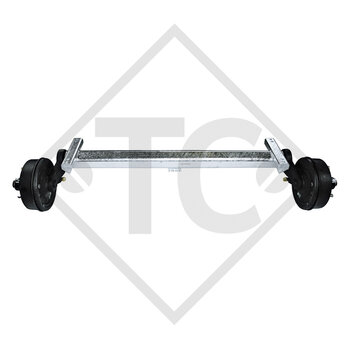 Achse gebremst 2200kg PLUS Achstyp B 2000-7