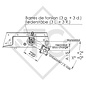 Achse BTR 5 AMC 2000kg Eura Mobil Contura
