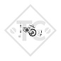 Braked axle 900kg EURO COMPACT axle type B 850-5