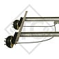 Gruppo tandema assale frenato 2000kg EURO COMPACT tipo di assale 2xB 850-10
