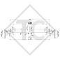 Eje con freno 1800kg tipo de eje CB 1505, 46.27.379.448, 4013490 - Knaus REPRODUCCIÓN