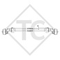 Braked axle 750kg EURO1 axle type B 850-2 - HYMER Eriba Puck