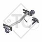 Essieu EURO1 1700kg freiné type d'essieu DELTA SIN 14-3 - KNAUS Tabbert
