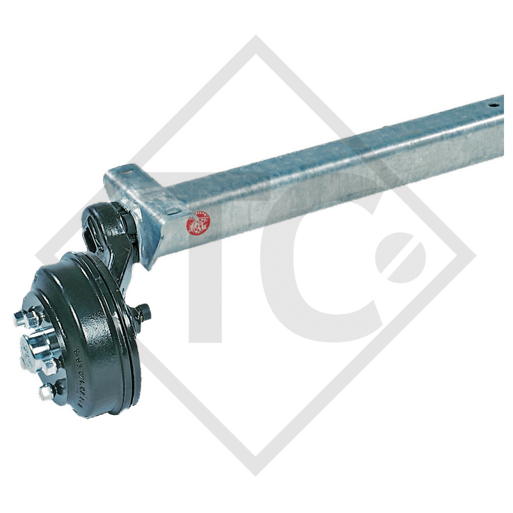 Achse gebremst SWING 1350kg / 1400kg Achstyp CB 1355, 46.25.379.591 - NACHBAU