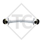 Braked axle 1300kg EURO Plus axle type DELTA SI-N 12 - Dethleffs RM4