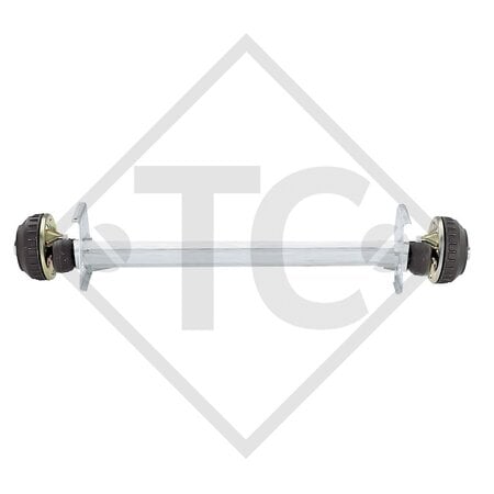 Achse gebremst 1350kg EURO1 Achstyp B 1200-6