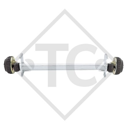 Assale frenato 1350kg EURO1 tipo di assale B 1200-6