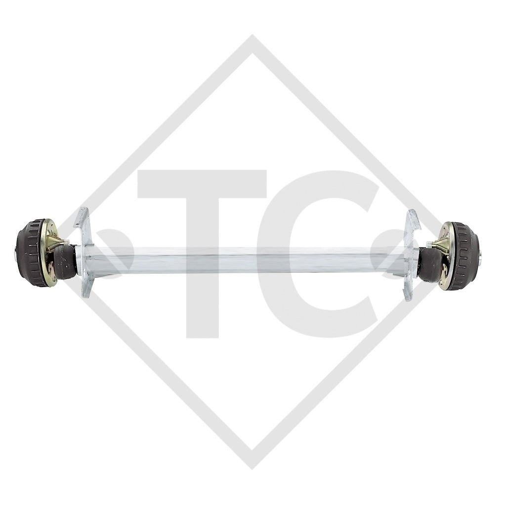 Assale frenato 1100kg tipo di assale B 1000-5, coachman caravan hylander 440