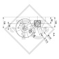 Assale frenato SWING 1350kg / 1400kg tipo di assale CB 1355, 46.24.379.227 - RIPRODUZIONE