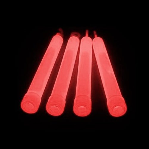 Noodzaken Lightstick rood (15cm knik- of breeklicht)