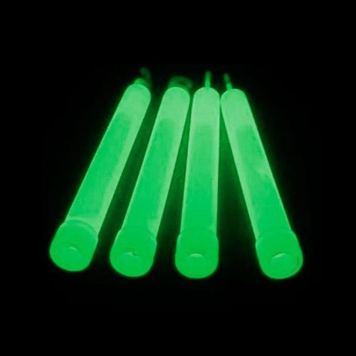 Noodzaken Glowstick groen (15cm knik- of breeklicht)