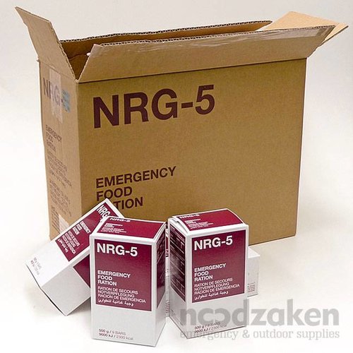 Katadyn NRG-5 Noodrantsoenen (doos 24 stuks à 500 gram)