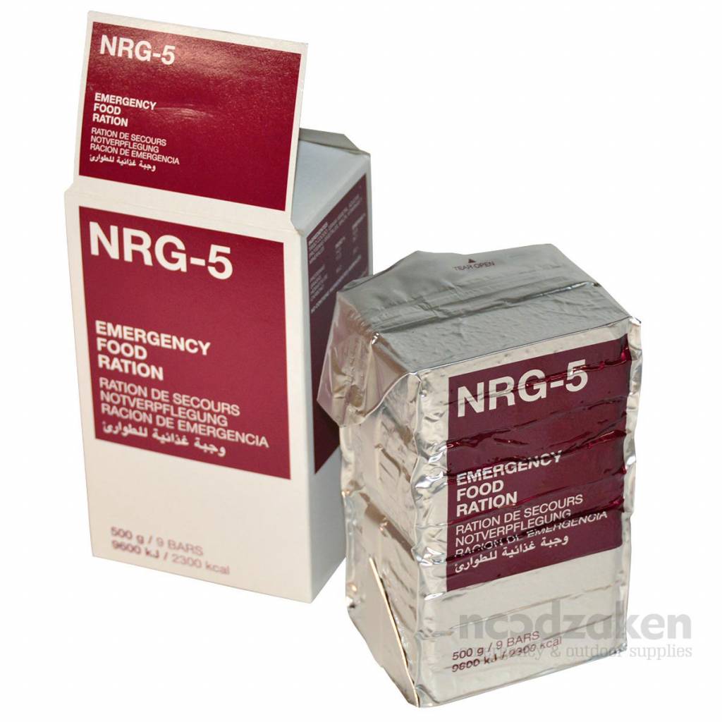 NRG-5 Noodrantsoenen (doos 24 stuks à 500 gram) 