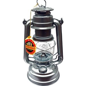 Feuerhand Lantaarns Stormlantaarn Feuerhand 276 – petroleum stormlamp voor noodverlichting en camping - verzinkt