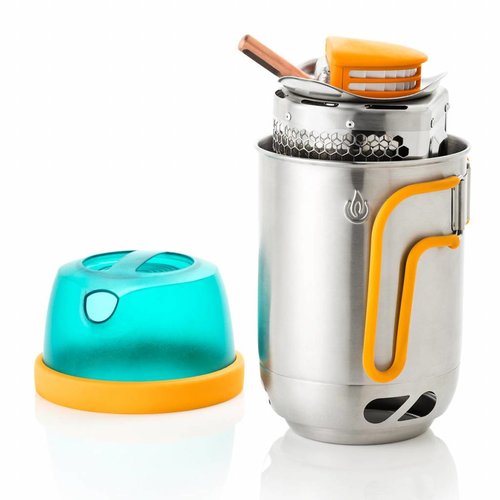 BioLite BioLite CampStove 2+ Bundle (met Portable Grill, KettlePot en FlexLight)