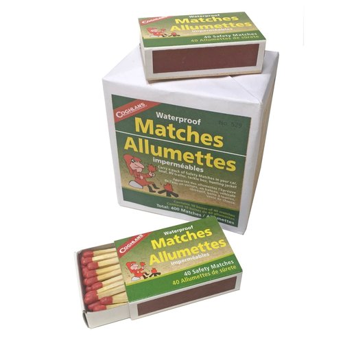 Coghlan's Coghlan's Waterproof Matches (watervaste lucifers) 10 doosjes