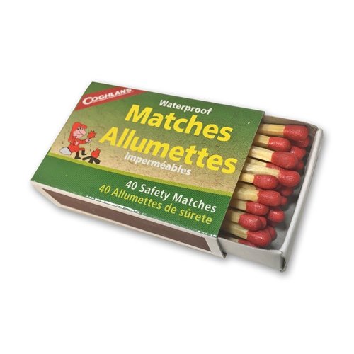 Coghlan's Coghlan's Waterproof Matches (watervaste lucifers) 10 doosjes Coghlan's Coghlan's Waterproof Matches (watervaste lucifers) 10 doosjes