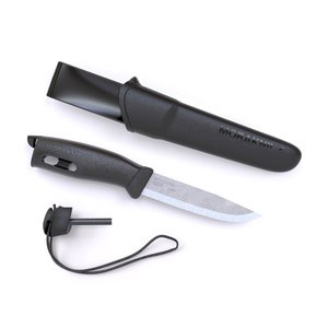 Mora messen (Morakniv) Morakniv Companion Spark Black (met ingebouwde FireSteel)