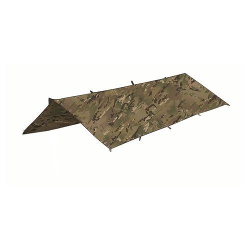 Highlander Outdoor Basha - Tarp - Shelter (afdak - camouflagepatroon HMTC)