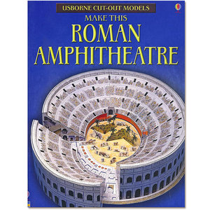 Maak zelf een Romeins Amfitheater (bouwplaat)