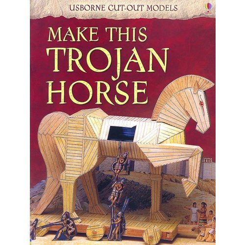 Usborne Bouwplaten Maak zelf een Trojaans Paard (bouwplaat Paard van Troje) Usborne Bouwplaten Maak zelf een Trojaans Paard (bouwplaat Paard van Troje)