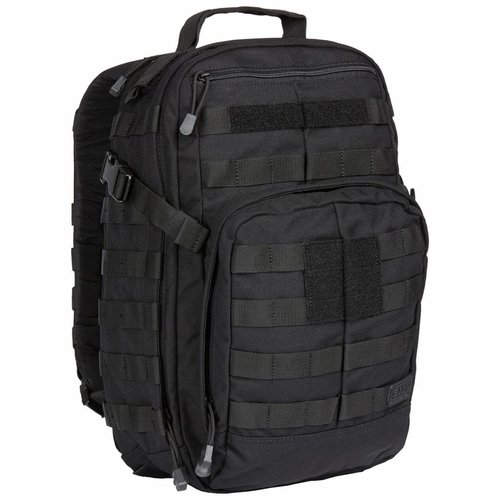 5.11 Tactical 5.11 Tactical RUSH 12 2.0 Tactical Backpack (24 liter - zwart)