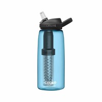 CamelBak Eddy+  1L Drinkfles met ingebouwd LifeStraw waterfilter