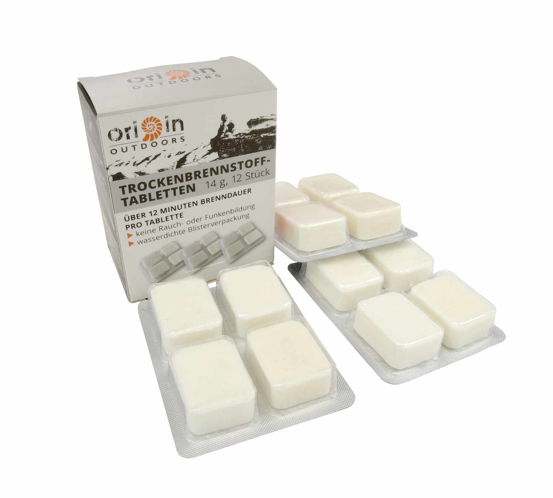 kiezen formeel schermutseling Origin Outdoors Brandstoftabletten 14 gram (12 stuks) - Noodzaken.nl
