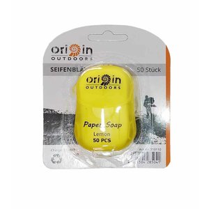 Origin Outdoors Soap Leaves zeepblaadjes (doosje met 50 velletjes zeep) Origin Outdoors Soap Leaves zeepblaadjes (doosje met 50 velletjes zeep)