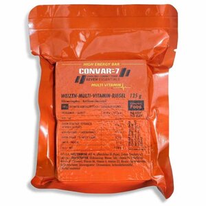 Convar Foods CONVAR-7 High Energy Bar - Multi-vitamine (verpakking 12 repen x 125 gram)