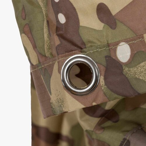 Highlander Outdoor Pro-Force Hooded Adventure Poncho (HMTC camouflage - inzetbaar als tarp)