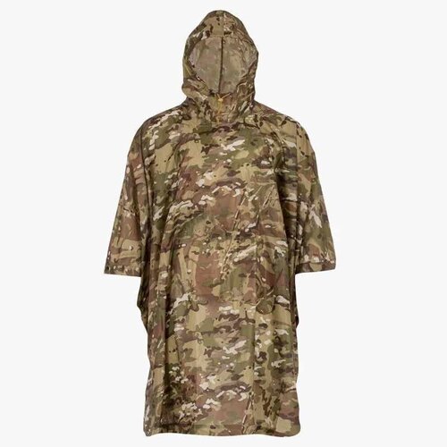 Highlander Outdoor Pro-Force Hooded Adventure Poncho (HMTC camouflage - inzetbaar als tarp)