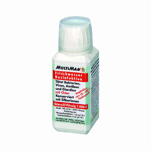 Multiman Chlorosil 1000F Waterdesinfectie en -conservering (100 ml - waterzuivering)
