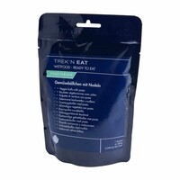 Trek'n Eat Plantaardige gehaktballen met Pasta - Ready-to-Eat (MRE folieverpakking 350 gram)