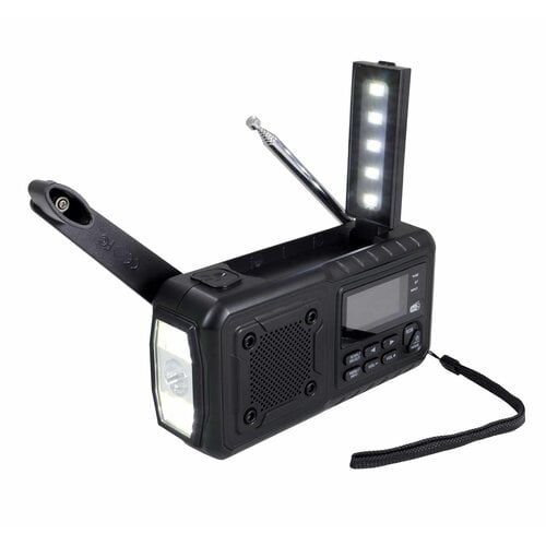 Origin Outdoors Noodradio Multi DAB+ (zwengelradio met ledlamp en 4.000mAh powerbank)