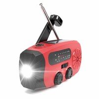 Noodradio Emplay (Ingebouwde zaklamp en 2.000mAh accu)
